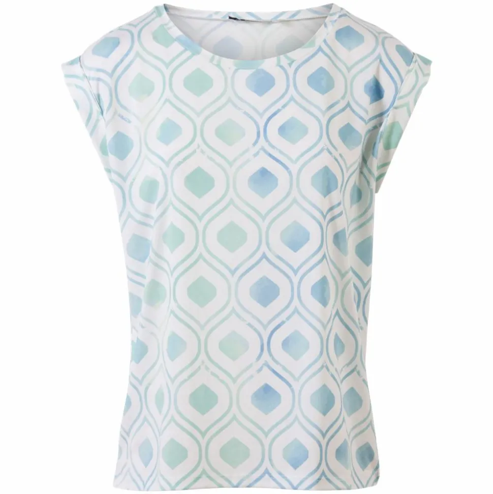 M.X.O Dame Kortærmet bluse - Estate Blue
