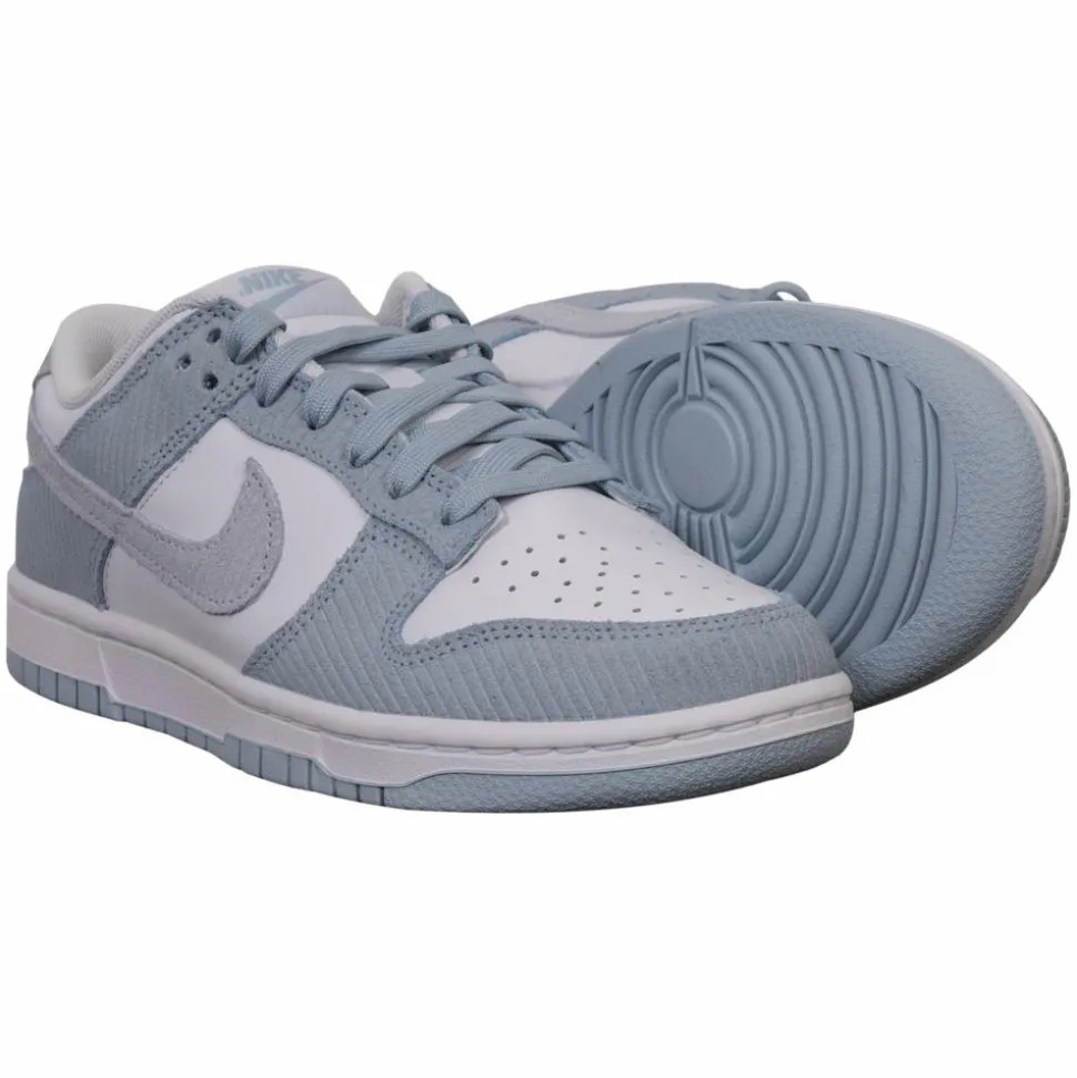 Nike Dunk Low Dame Sneakers - Blue/White