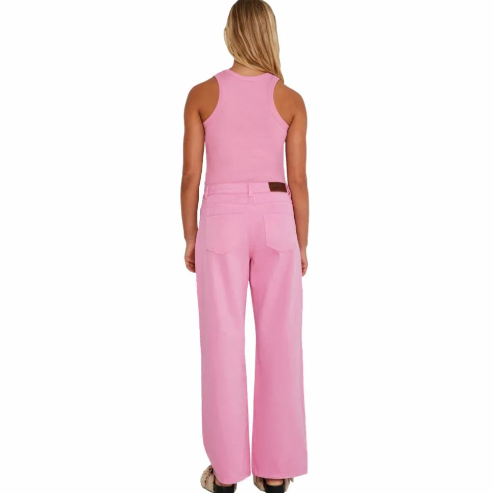 Noisy May Dame Jeans - Fuchsia Pink
