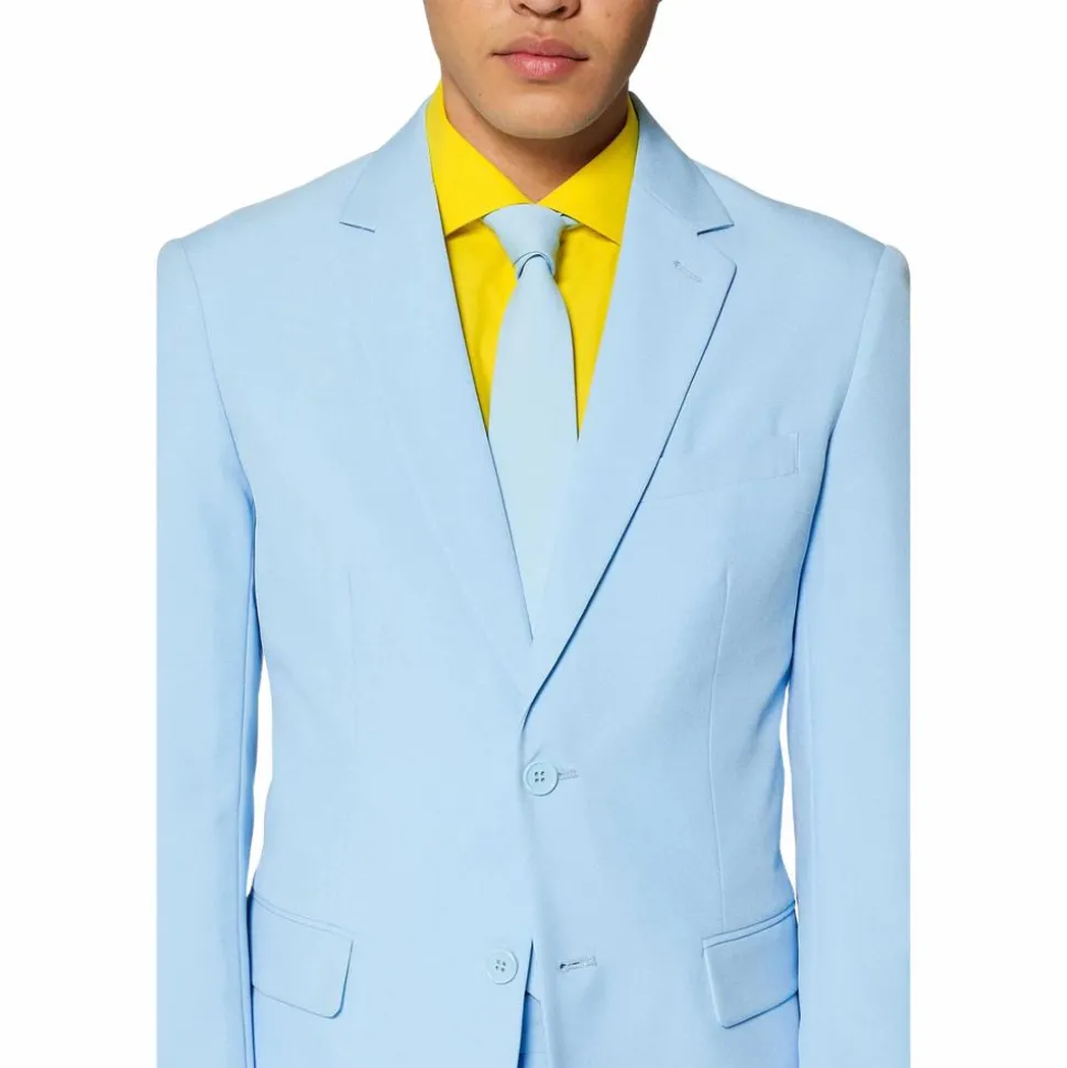 OppoSuits Herre Jakkesæt - Cool Blue