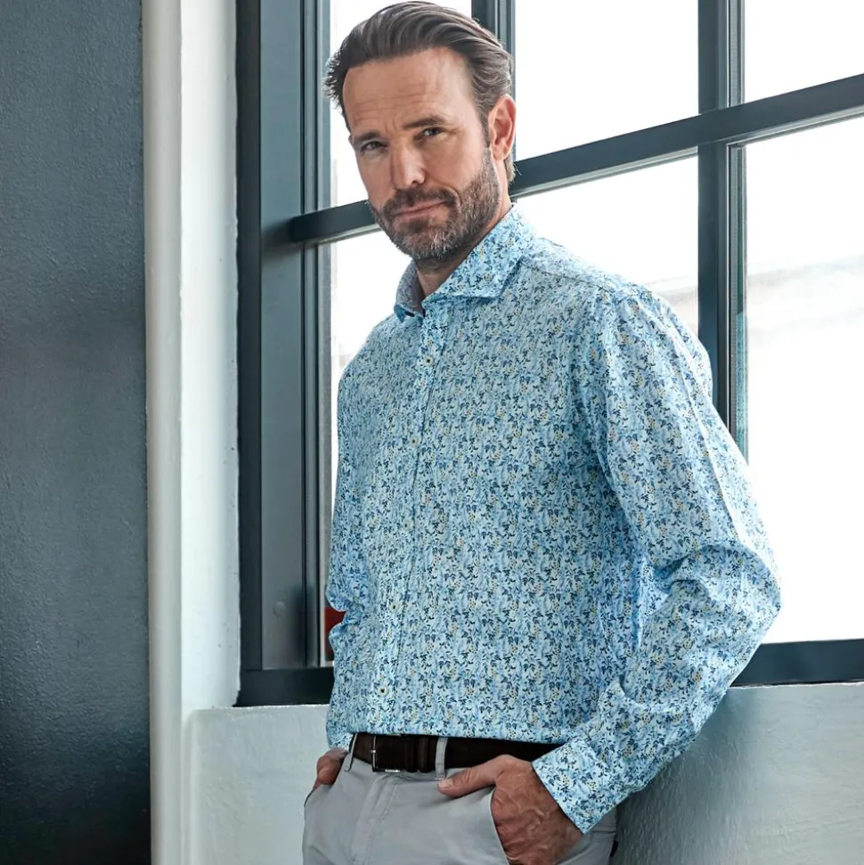 Pre End Herre Skjorte - Summer Blue