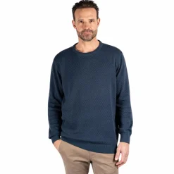 Pre End Howard Herre Striktrøje - Dark Denim
