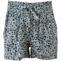 Queenz Sofia Pige Shorts - Mint AOP