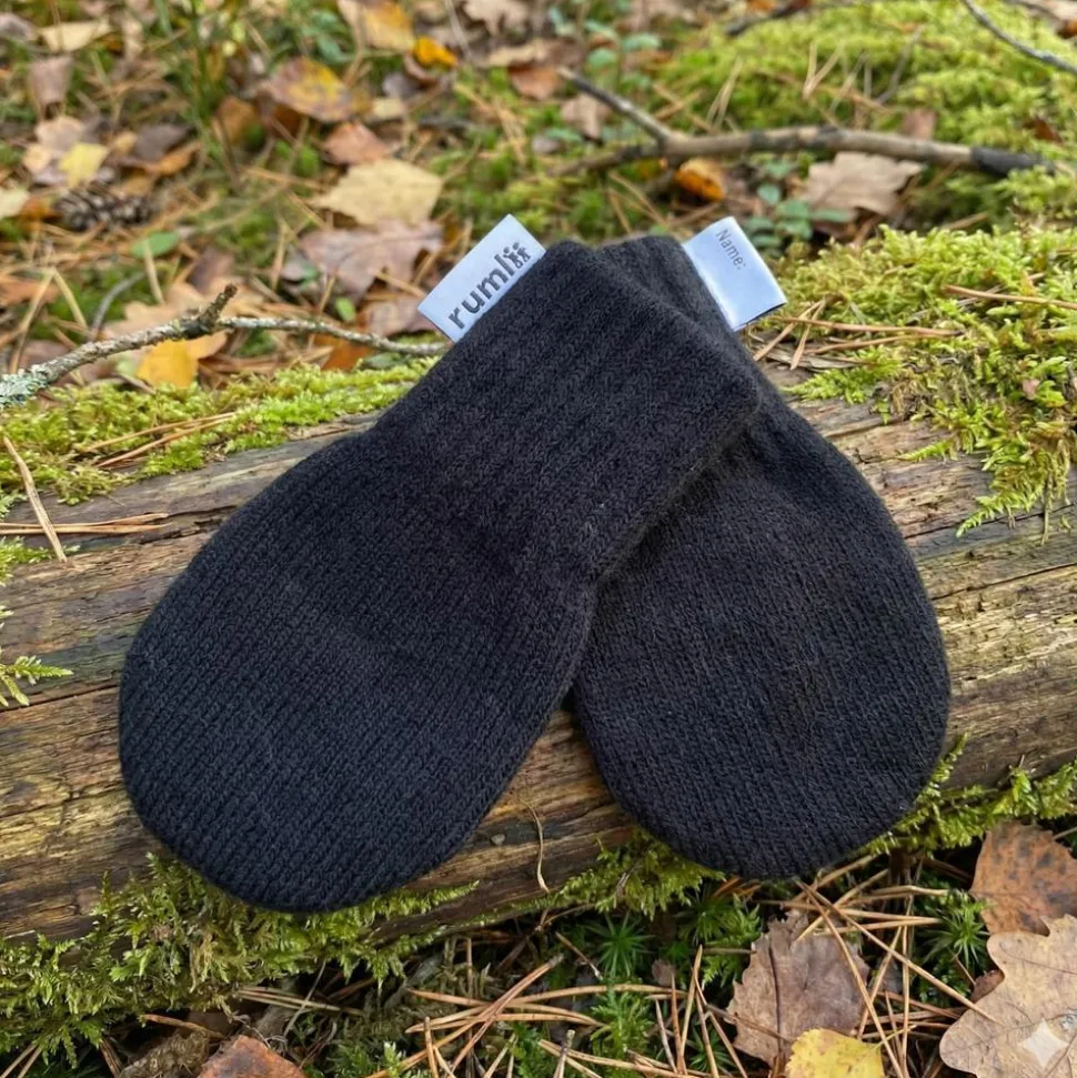 Rumlii Unisex Luffer i uldmix - Sort