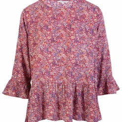 Sirup Dame Bluse - Burgundy
