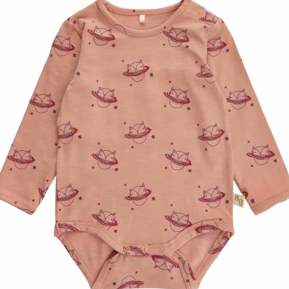 Soft Gallery Baby Body i økologisk bomuld - Dusty Coral