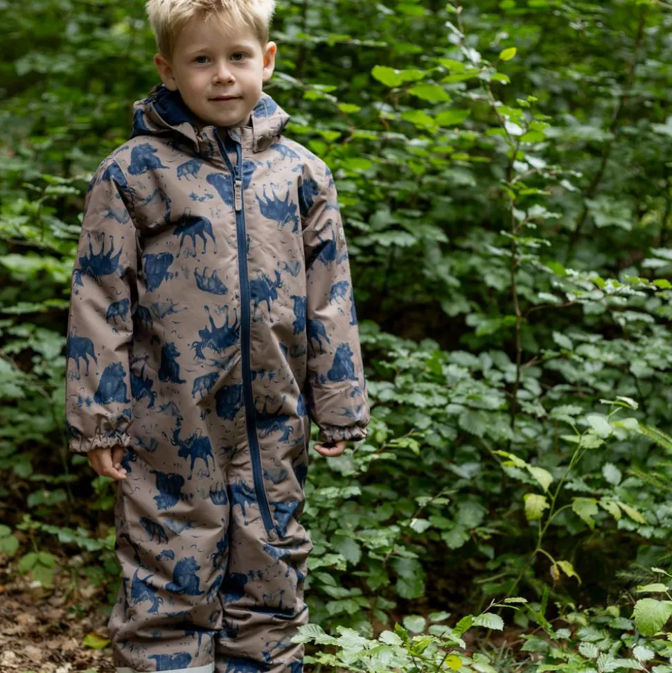 Soft Gallery Børne Flyverdragt m. fleece - Moose AOP