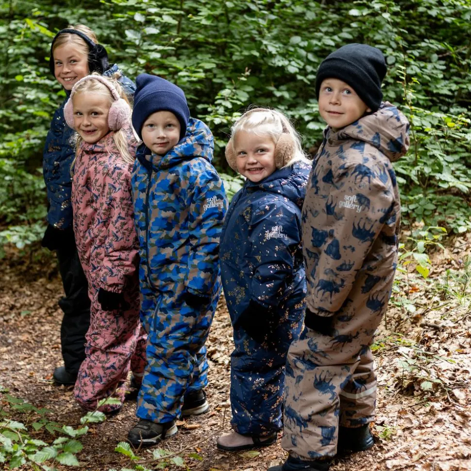 Soft Gallery Børne Flyverdragt m. fleece - Moose AOP