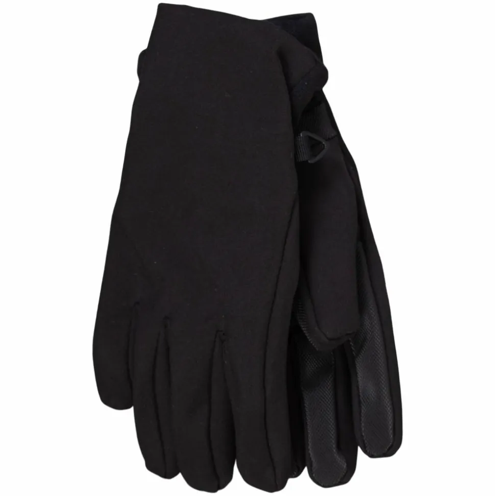 Soft Gallery Softshell Børne Handsker m. BIONIC-FINISH® ECO coating - Black