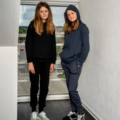 Steenholt Atlas Børne Sweatpants - Melange Blue