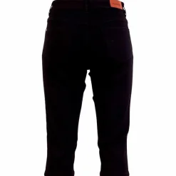 Steenholt Grace Dame Capri Plus Size - Black Denim