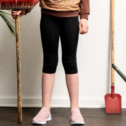 Steenholt Harmony Børne 3/4 leggings - Black