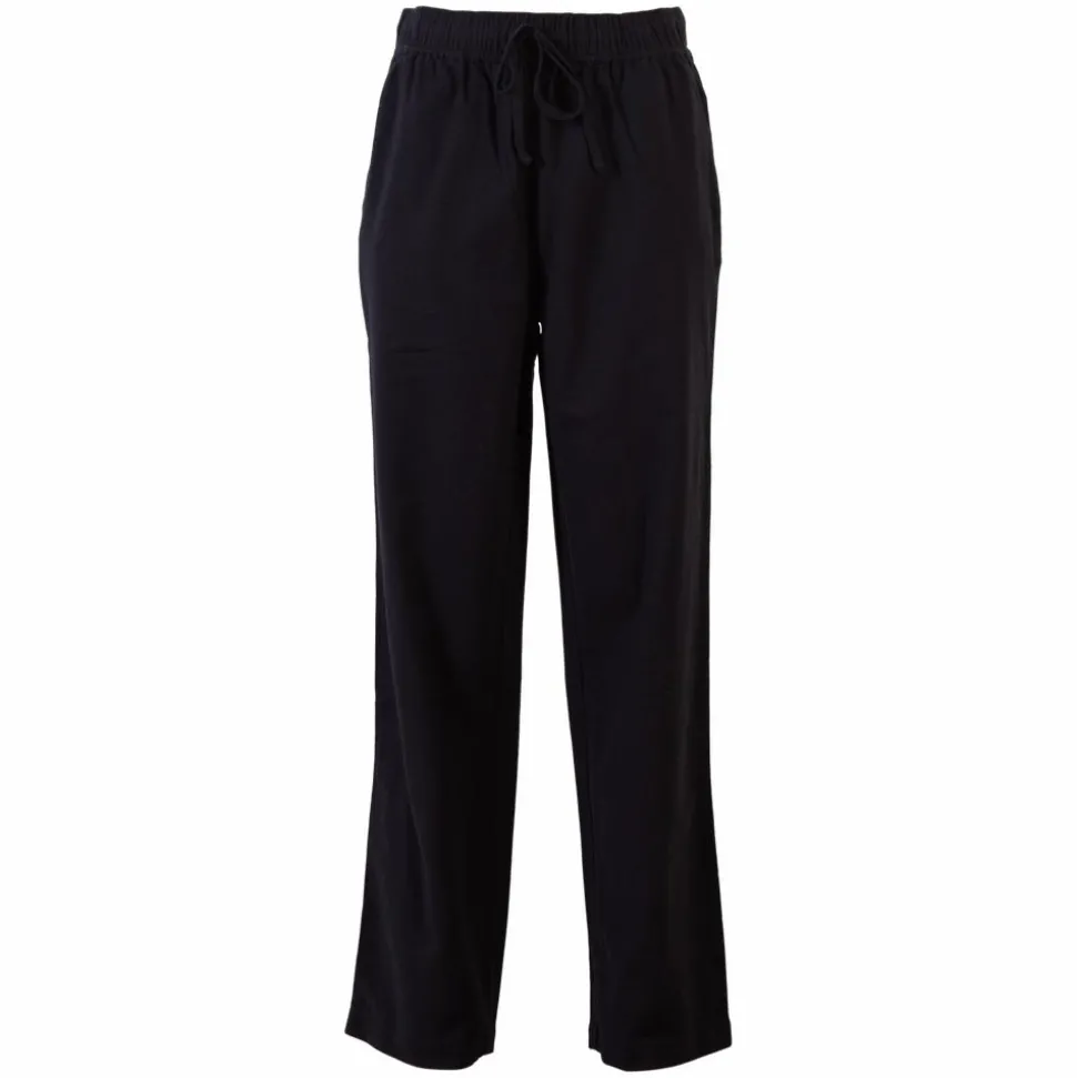 Steenholt Linett Dame Bukser i hørmix Plus Size - Black