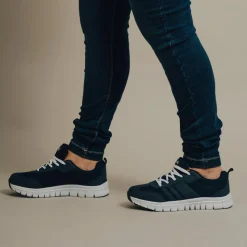 Steenholt River Dame Sneakers - Navy