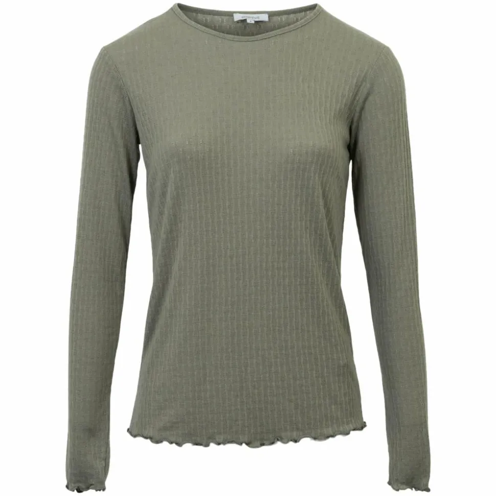 Steenholt Rose Dame Bluse - Vetiver