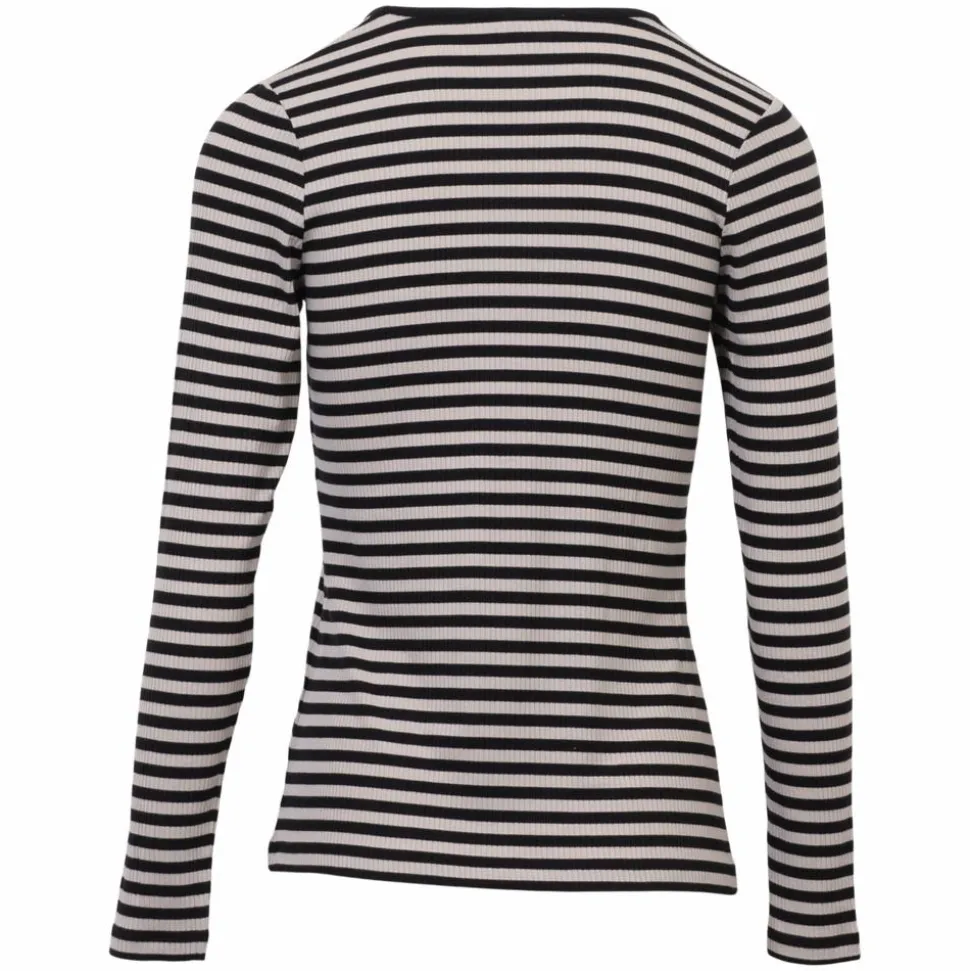 Steenholt Rosita Dame Langærmet t-shirt - Black 2002