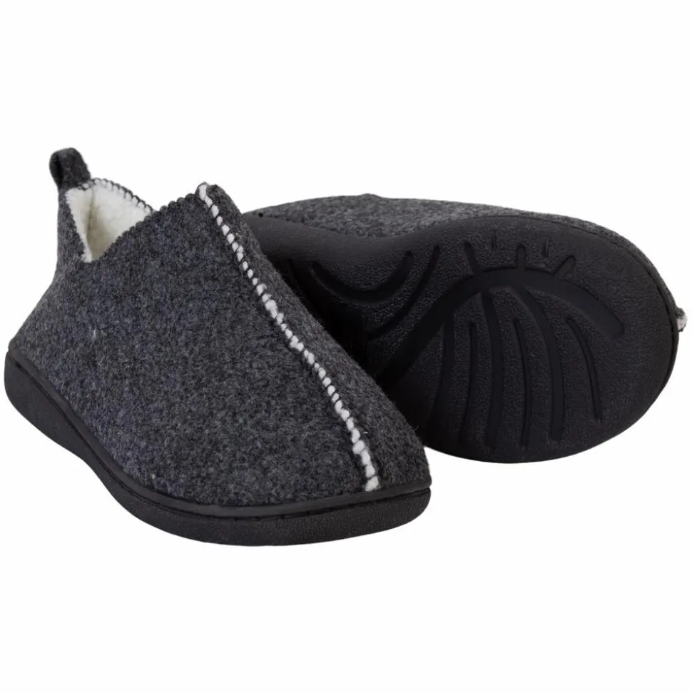 Steenholt Zane Børne Hjemmesko - Dark Grey