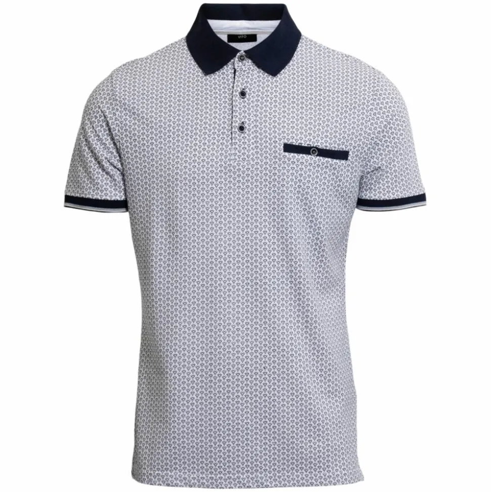 Vito Fletcher Herre Polo - Optical White