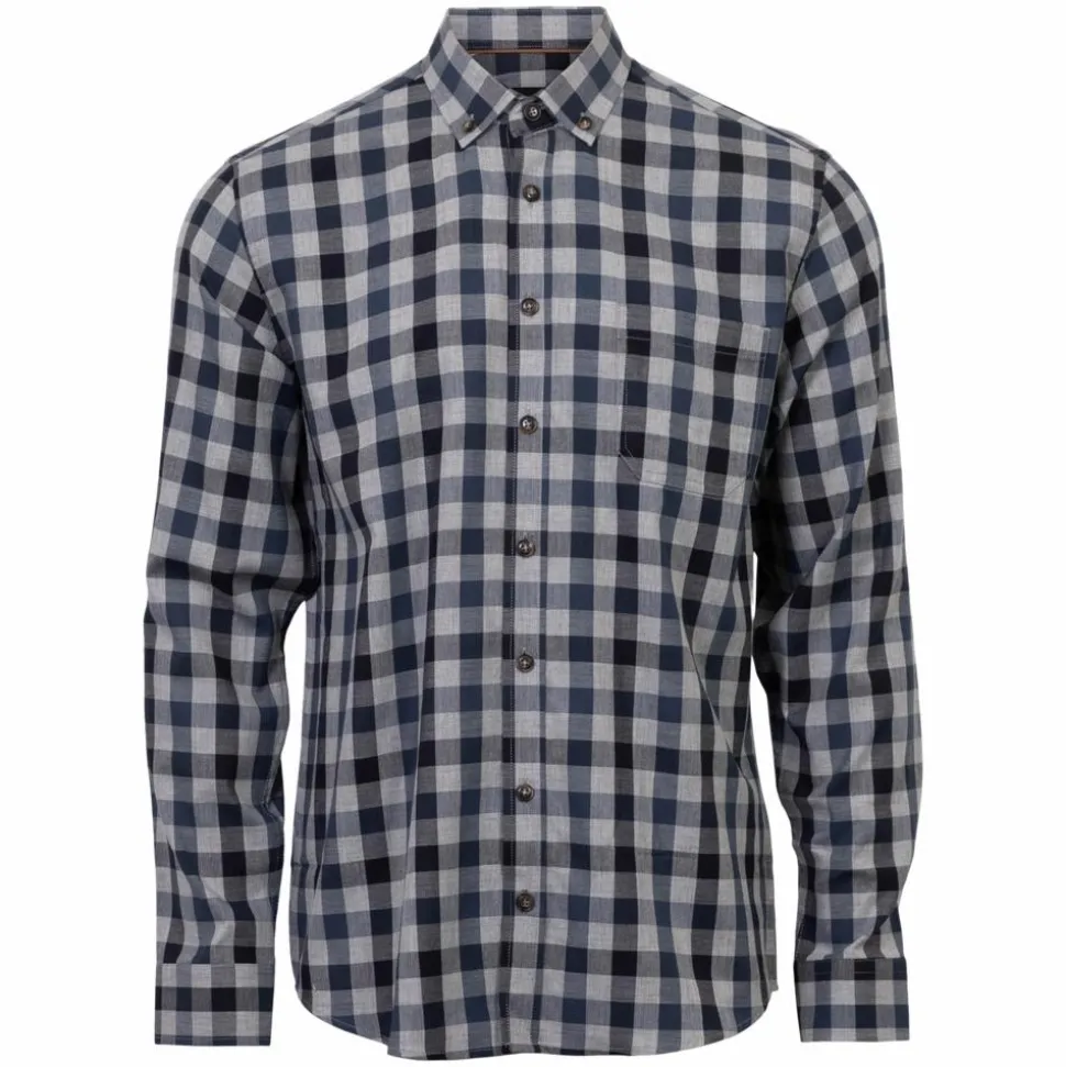 Vito Murat Herre Skjorte - Dark denim