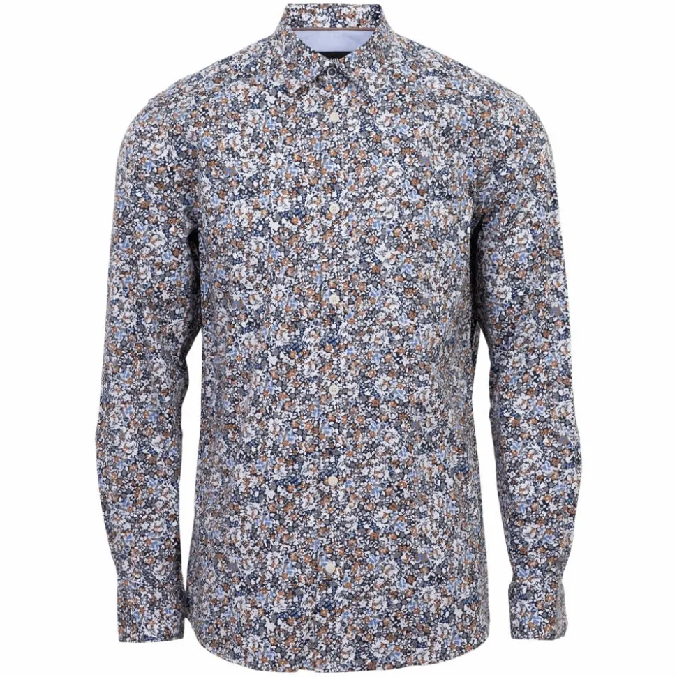 Vito Oliver Herre Skjorte - Naval Blue