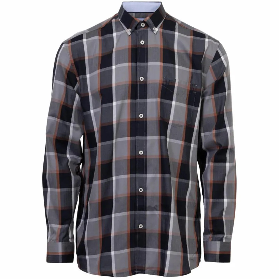 Vito Rome Herre Skjorte - Steel Grey