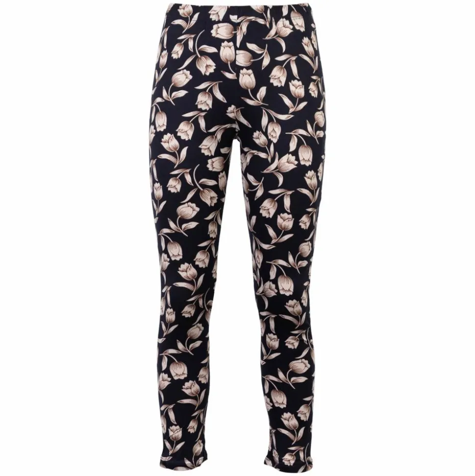 ZbyZ Dame Leggings Plus Size - Print 7